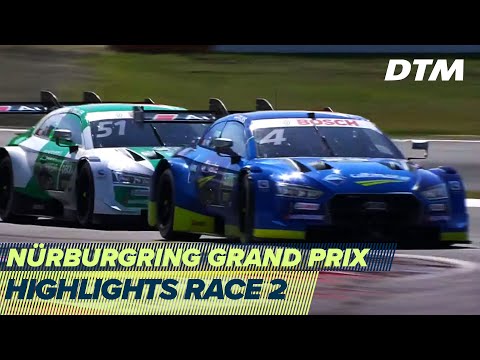 Second career-win for Robin Frijns | Highlights Race 2 | DTM Nürburgring Grand Prix 2020