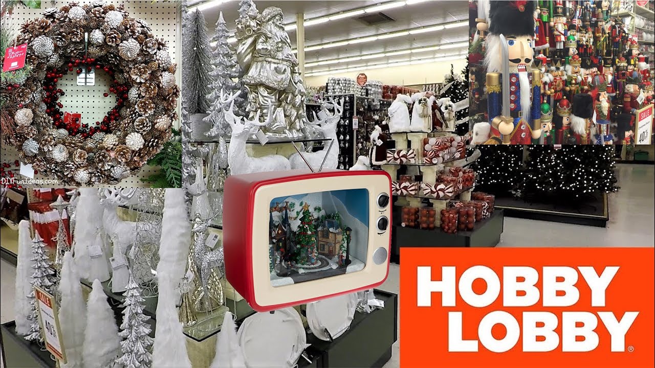 HOBBY LOBBY CHRISTMAS 2020 FARMHOUSE CHRISTMAS DECOR With Us