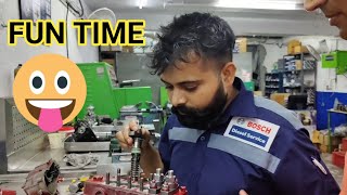 FUNNY MOMENTS  at working time? ! mechanic brother ! surjeet Singh