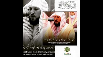 الشيخ: ماهر المعيقلي، سورة الذاريات، آية (٦٠).
