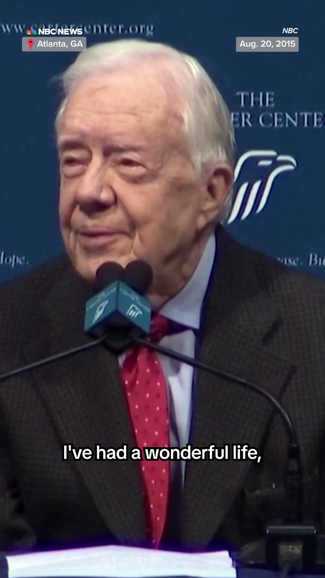 Former President Jimmy Carter has died at age 100