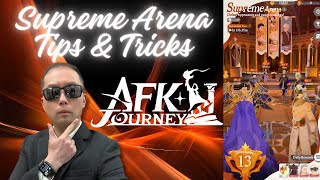 Supreme Arena Tips & Tricks [AFK Journey]