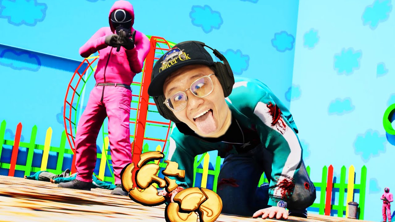 GTA5 魷魚游戲 《SQUID GAME 2》JIMMY被抓去參與魷魚游戲 麥克該如何拯救他呢！？