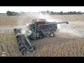 Fendt Ideal 9T Combine harvesting soybeans