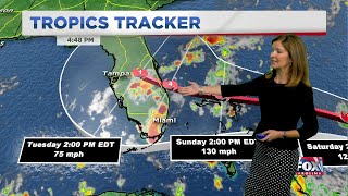 Kendra: Dorian could be a powerful hurricane by time it makes landfall