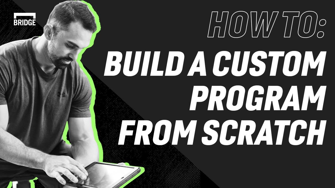 How to build a custom program from scratch - YouTube