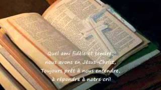 Video thumbnail of "FFPM : 617 - Aza manadino ahy - Quel ami fidèle et tendre - What a friend we have in Jesus"