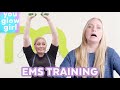 2 Hour Workout in 15 Minutes?! Trying EMS Training | You Glow Girl