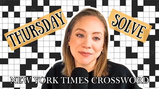 And we all say in unison, THANK YOU WILLLL 🤍 | Thursday Solve | July 10, 2025 NYT Crossword