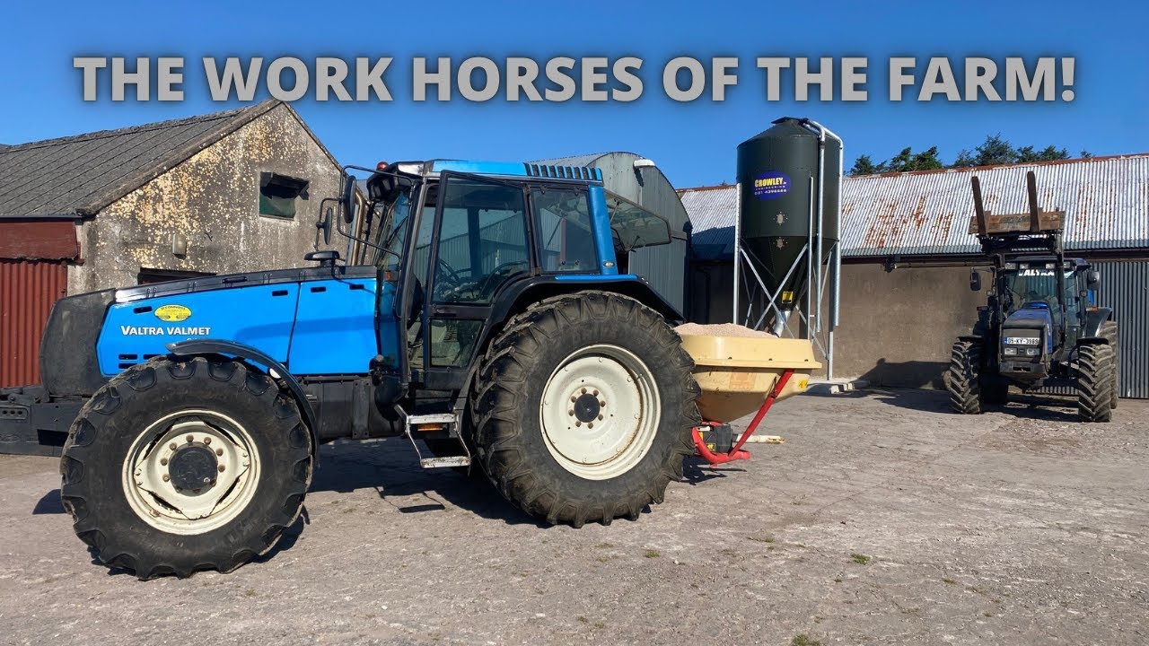 THE TRACTORS I USE ON MY FARM !