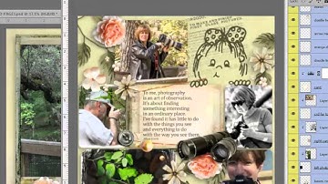 Creating 2-Page Digital Scrapbook Page Spreads