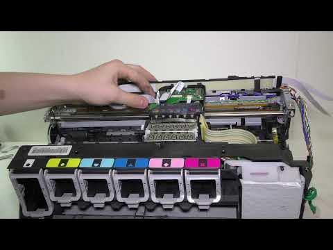 Как разобрать принтер hp