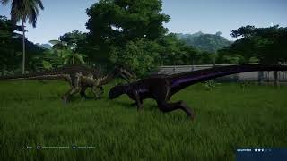 Jurassic World Evolution: (Base Genome) Baryonyx vs Indoraptor