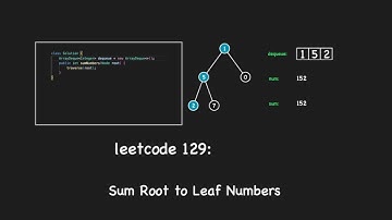 Sum Root to Leaf Numbers: Leetcode 129