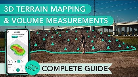 3D Terrain Mapping & Volume Measurements
