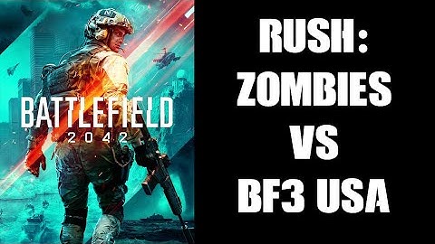 BF2042 Portal Solo / Coop Scenario: BF3 Attacking Rush Against AI Bot Zombies Code: AAYRA2