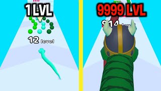 MAX LEVEL in Colorful Snake Game screenshot 2