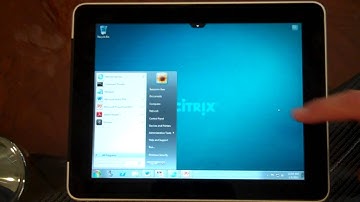 Citrix Tablet Optimized Windows for desktop virtualization