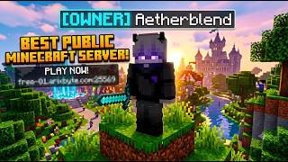 🔥 I STARTED A PUBLIC MINECRAFT SERVER! 😱 | Everyone Can Join!