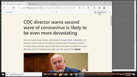Use Immersive Reader Mode in Microsoft Edge on Windows 10