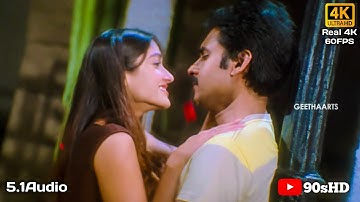 My Heart Is Beating 4k Video Song || Jalsa || Pawan Kalyan , Ileana || Devi Sri Prasad || Trivikram