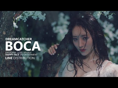 DREAMCATCHER 드림캐쳐 - BOCA | Line Distribution - DREAMCATCHER 드림캐쳐 - BOCA | Line Distribution
