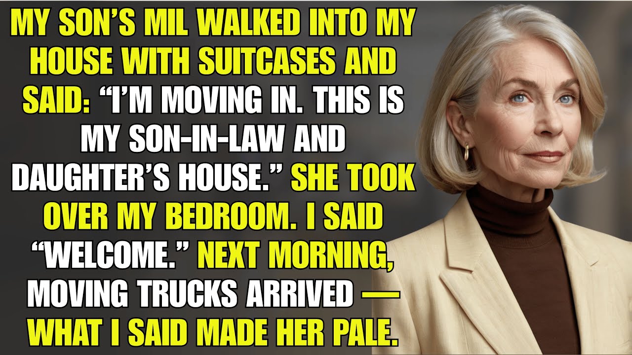 My Son’s MIL Walked Into My House With Suitcases And Said: “I’m Moving In. This Is My SIL’s House.”