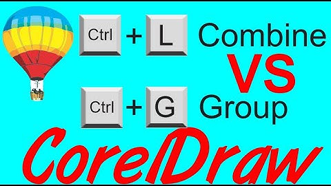 Corel Draw Tips & Tricks Group VS Combine