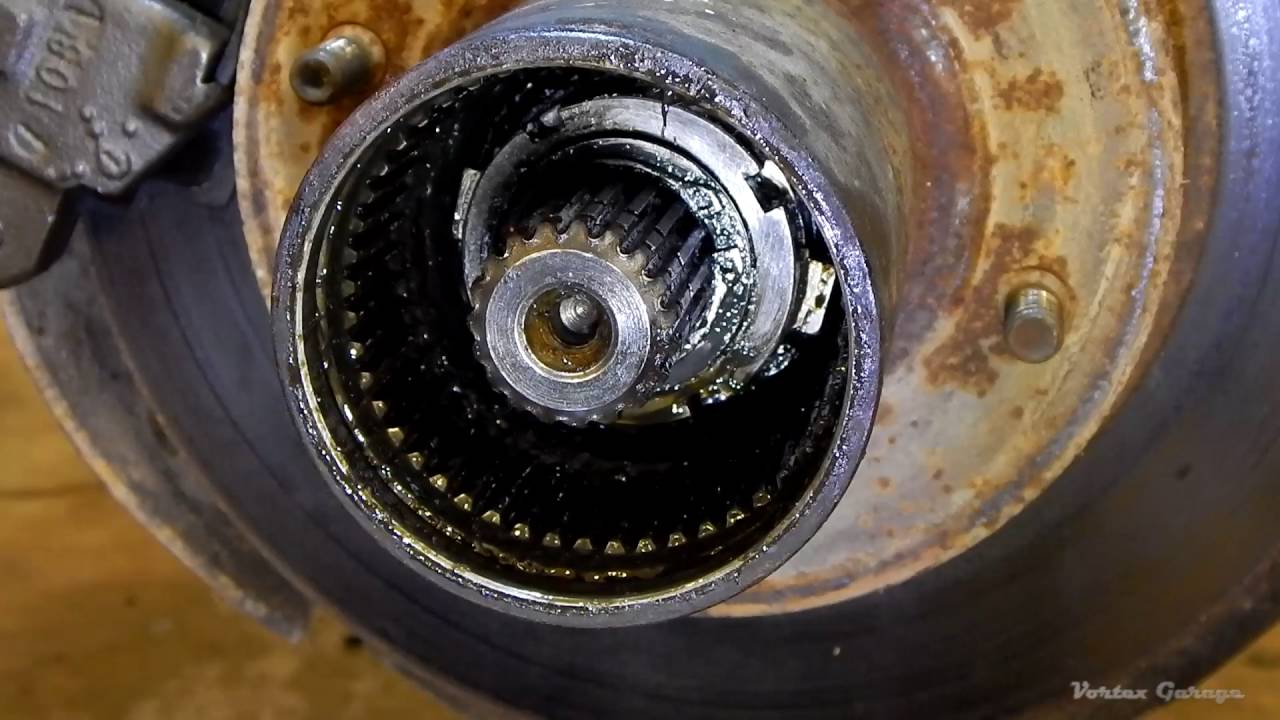 Auto to Manual Locking Hubs, Plus Bearings on a Squarebody Chevy