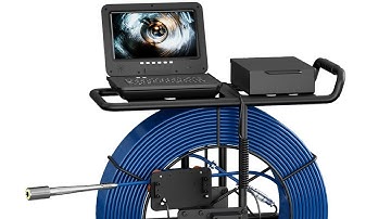 Camera nội soi đường ống công nghiệp inskam 803 có đầu dò vị trí chính xác cáp 200m