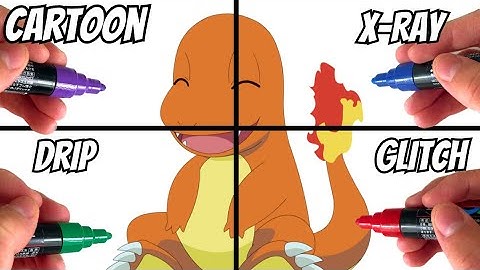 One Drawing, But in 4 Different Art Styles😱 (Giveaway)