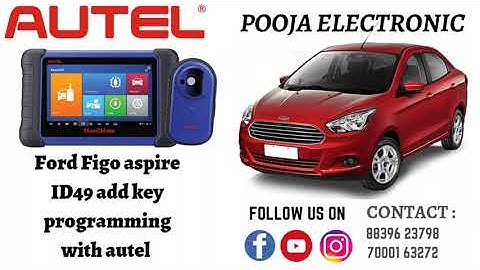 Ford Figo aspire id49 add key programming success by Autel508 #ecm #keyprogramming #ecmrepair #truck