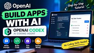 How to Use OpenAI Codex for Beginners 🤖 | Build Apps Step by Step with AI