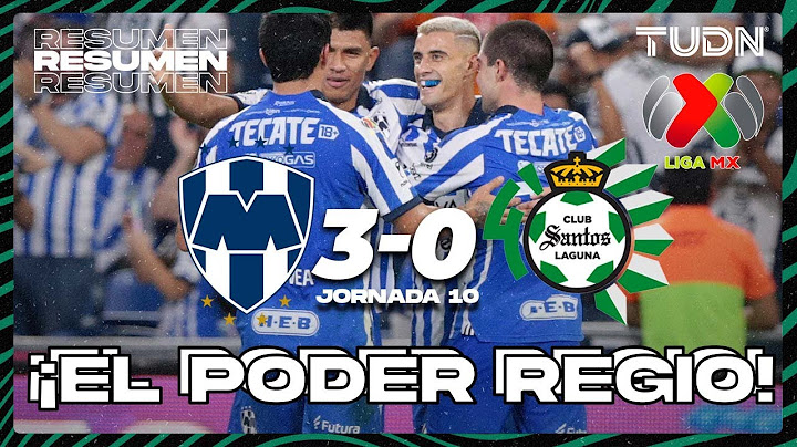 Resumen y goles | Monterrey 3-0 Santos | AP2023-J10 | Liga Mx | TUDN