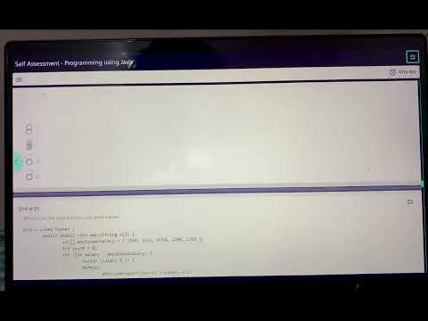 Self Assessment ( ANSWERS ) | Programming using Java | INFYTQ | Get Certificate |#infytq2022#answer