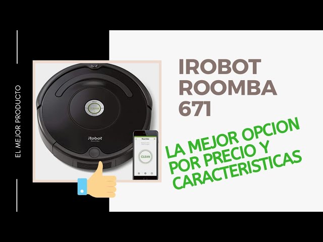 Inicialmente Prefacio aves de corral Review de la iRobot ROOMBA 671 | funcionamiento y revisión de ruido | Dirty  Event Detector | 2021 - YouTube