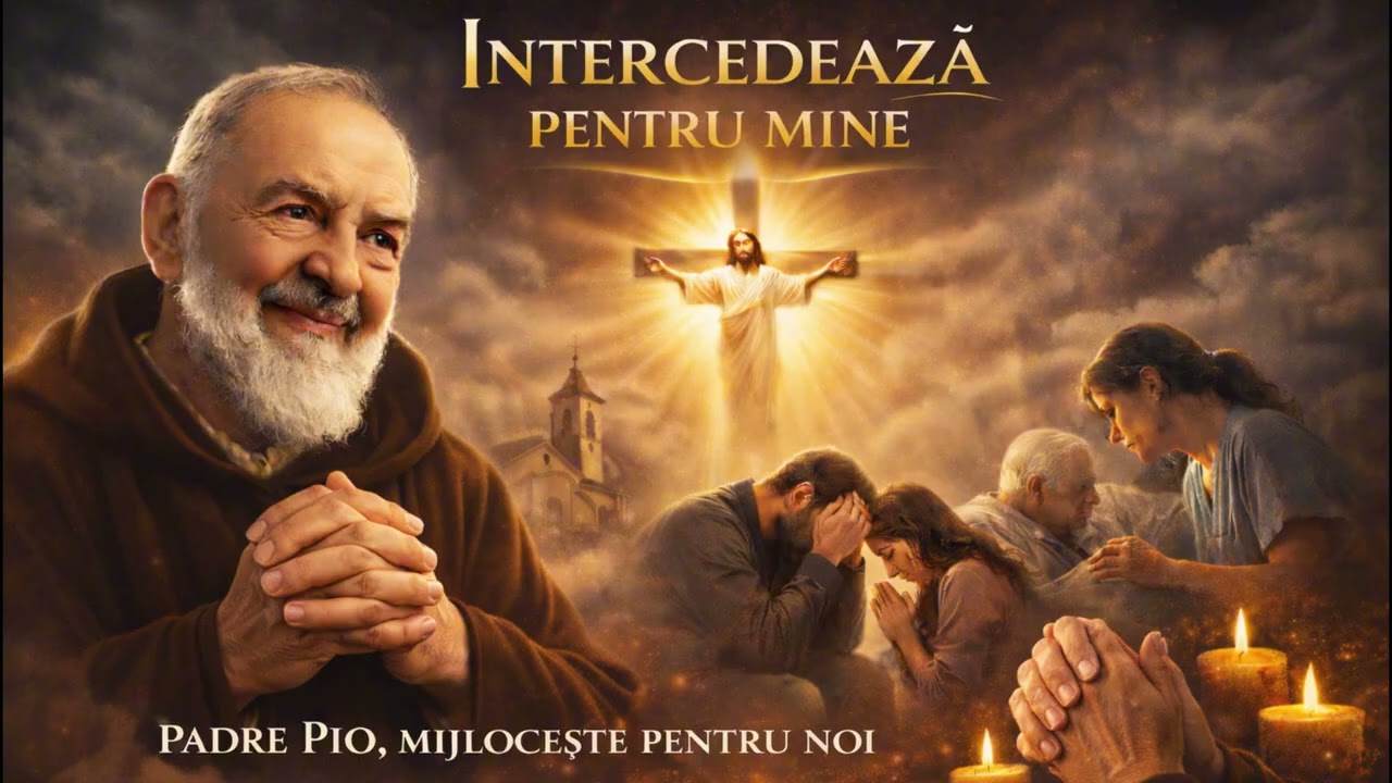 Intercedează pentru mine – Cântec de rugăciune către Sfântul Padre Pio