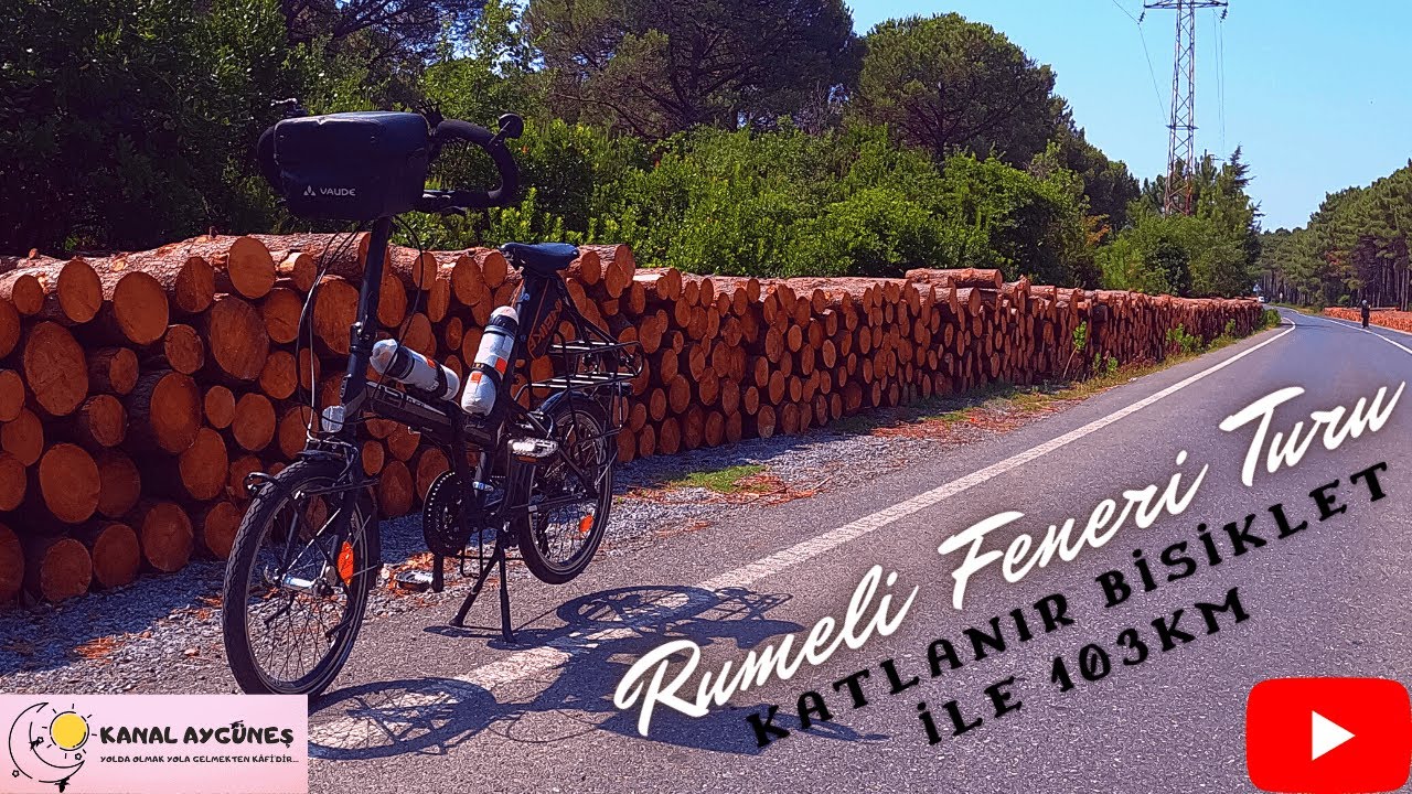 KATLANIR BİSİKLET İLE RUMELİ FENERİ TURU / 103 KM / KATLANIR TUR BİSİKLETİ
