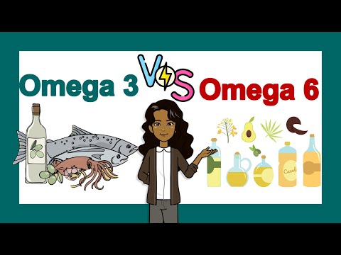 Video: 3 būdai subalansuoti Omega 6 su Omega 3