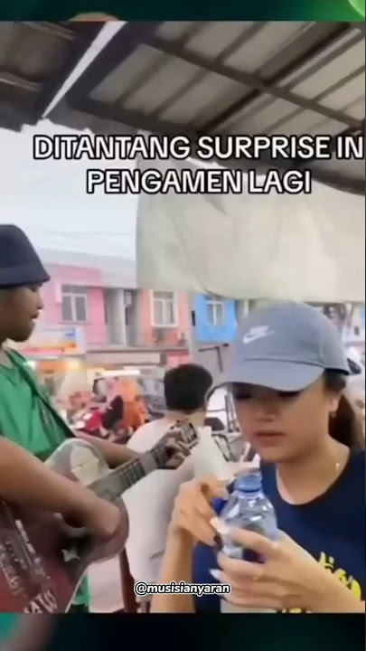 Kena Mental pengamen❗️ sama mbak Cantik🔥  (ku takbisa) #slank #shorts #pengamen