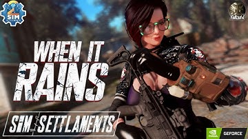 Fallout 4 Sim Settlements 2 Chapter 3 - When It Rains #fallout4 #fallout4mods