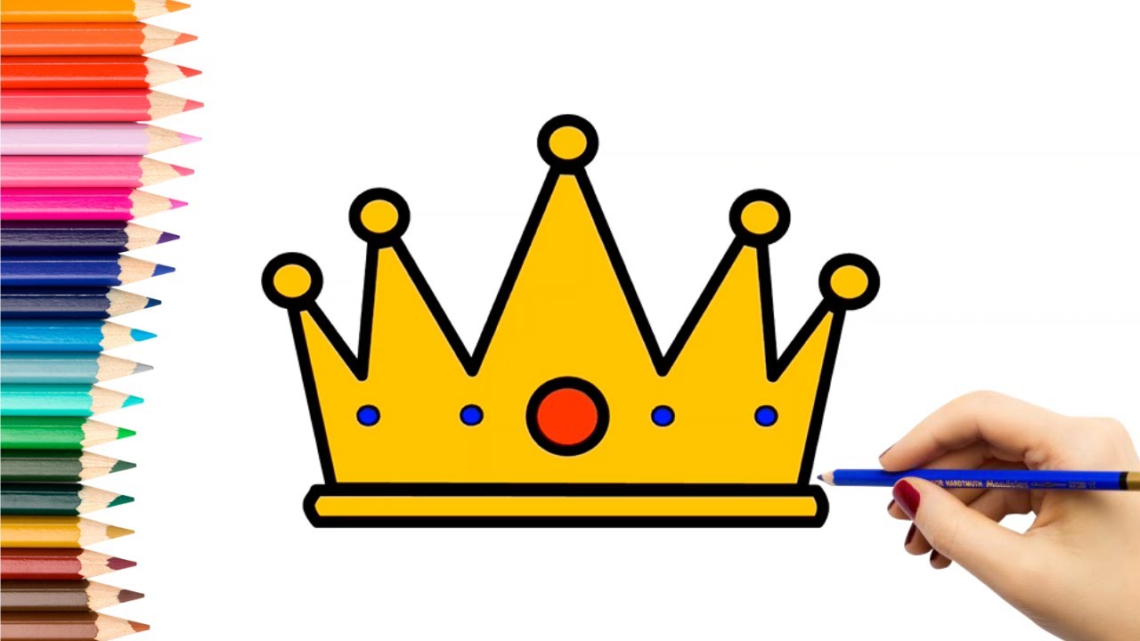 Kaip nupiešti KARŪNĄ | How to draw a crown - YouTube