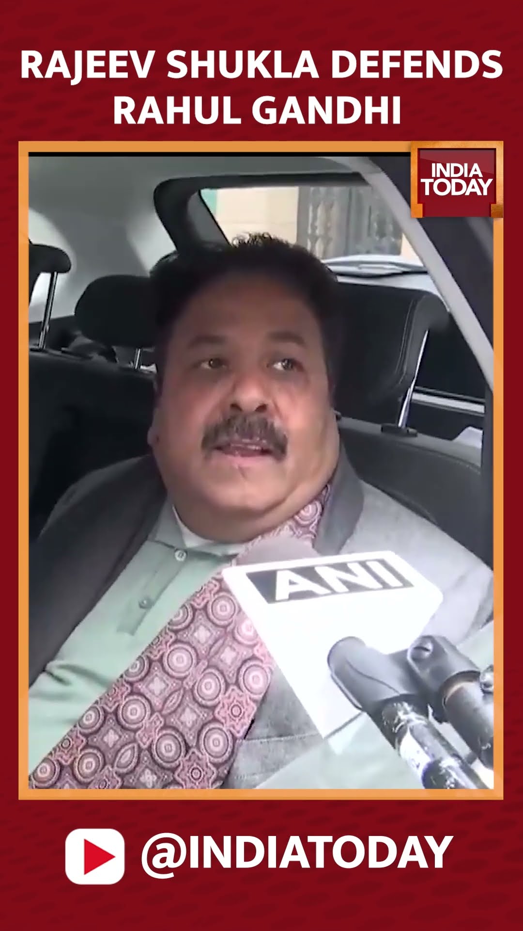 Congress MP Rajeev Shukla Defends Rahul Gandhi's Statement Against BJP And RSS Chief Mohan Bhagwat