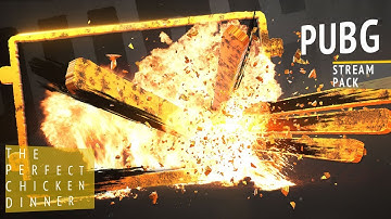 Animated Twitch PUBG Full Overlay for OBS | Streamlabs and StreamElements