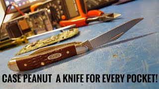 The Case Peanut Pocket Knife.  A Knife That Should Be In Everyone's Pocket!