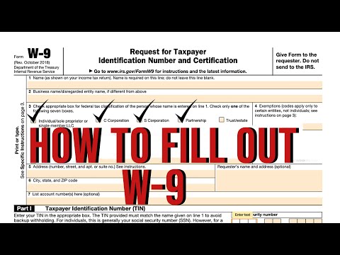 How to fill out w9 form for onlyfans