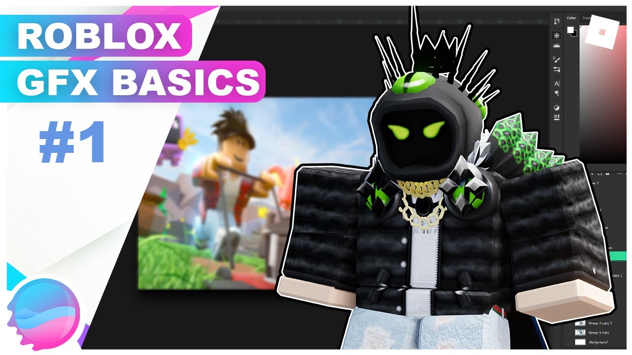 Make cool roblox gfx for you by Kingpakgamer