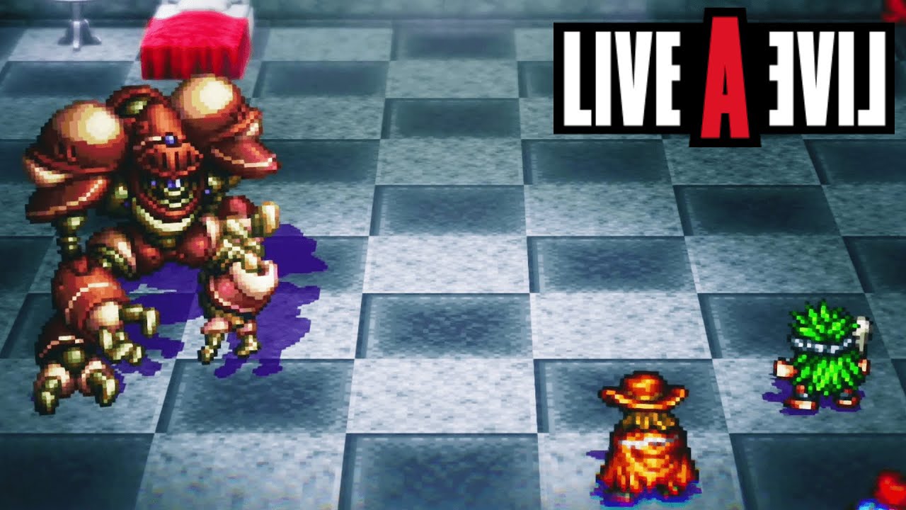 LIVE A LIVE - Final Chapter Optional Boss Euraokos Gameplay Nintendo Switch No Commentary