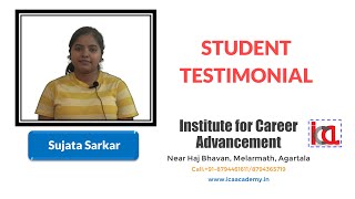 Student Feedback: Sujata Sarkar (in Bangla) II Institute for Career Advancement screenshot 4
