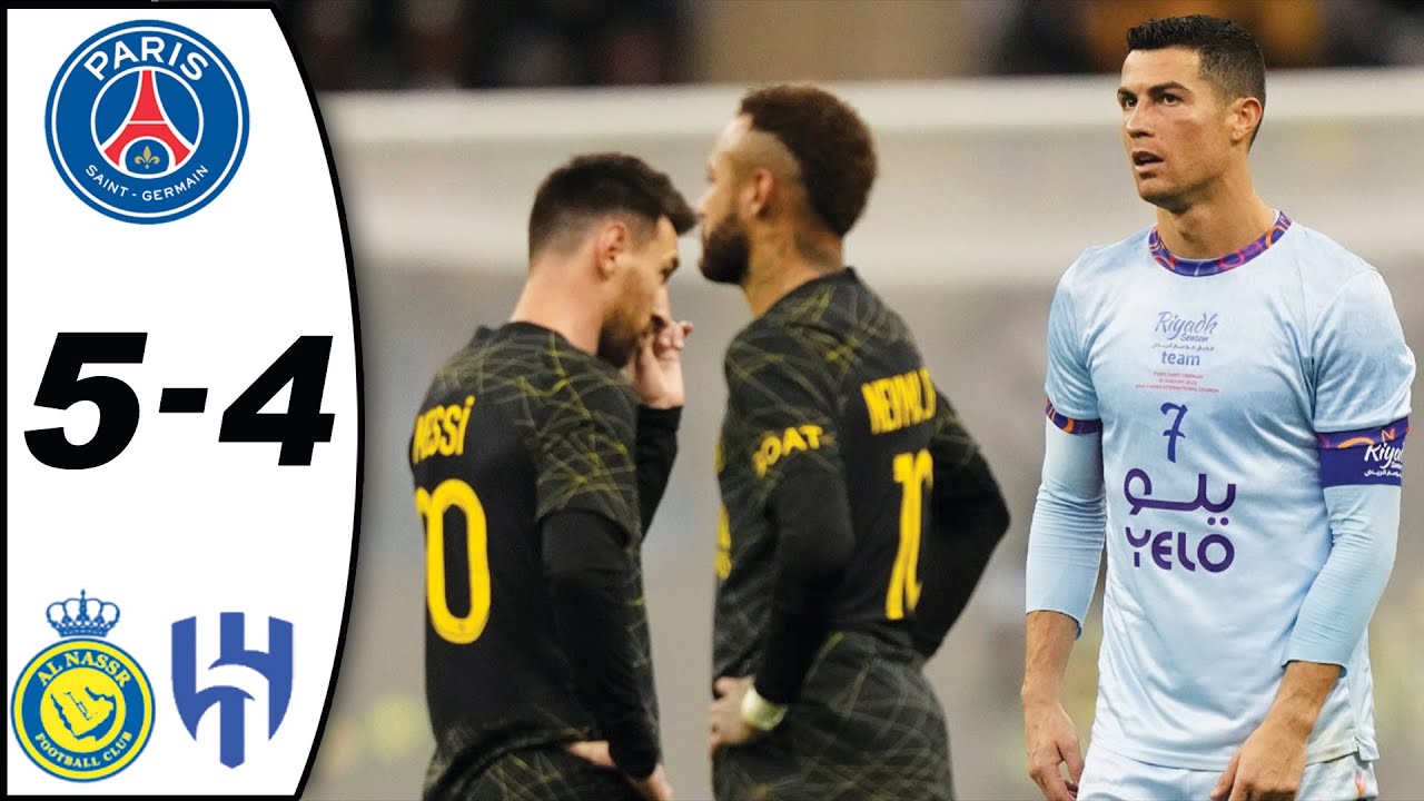 PSG vs Riyadh XI | Messi vs Ronaldo | All Goals & Highlights | Football